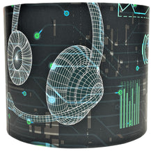 Load image into Gallery viewer, Gamer light shade featuring a bold &#39;Level Up&#39; design, ideal decor for gaming spaces or bedrooms.