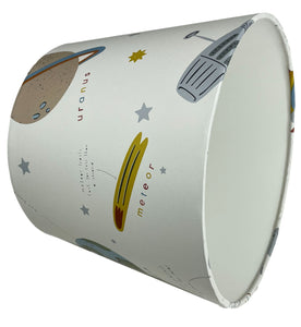 space themed lampshades