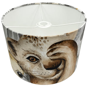 Safari nursery lampshade