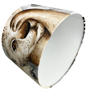 kids jungle animal nursery lampshade