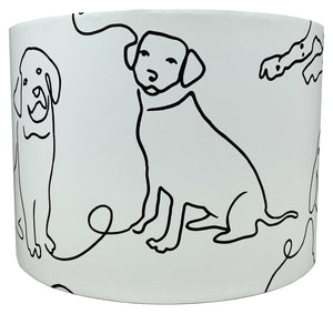 Dog lampshades for table lamp
