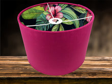 Load image into Gallery viewer, Pink Velvet tropical theme lampshades
