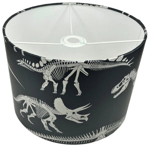 Dinosaur themed lampshade suitable for ceiling and table lamps.