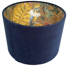 Load image into Gallery viewer, Navy Blue Tropical Light Shade