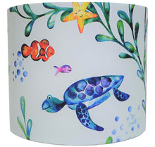 Load image into Gallery viewer, sea creatures lampshade