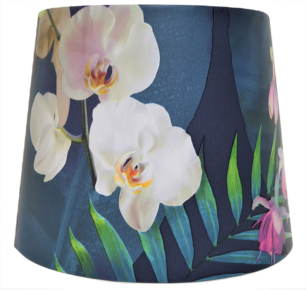 tropical floral table lampshade