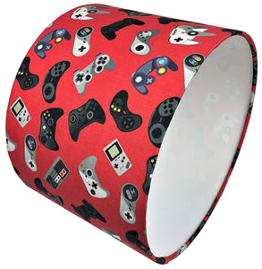 red gaming lampshade