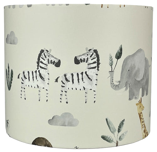 kids safari lampshade