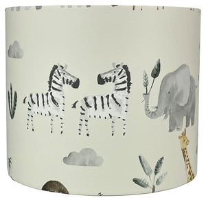 kids safari lampshade