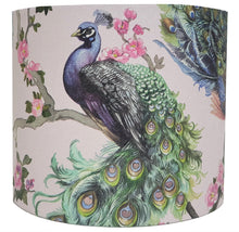 Load image into Gallery viewer, Pink Peacock Lampshade