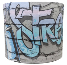 Load image into Gallery viewer, graffiti brick wall lampshade