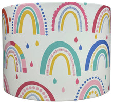 Load image into Gallery viewer, girls rainbow lampshade