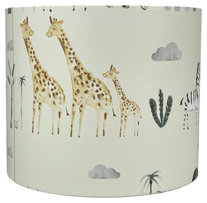 kids safari theme lampshade