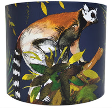 Load image into Gallery viewer, Midnight Blue Lemur Light Shade