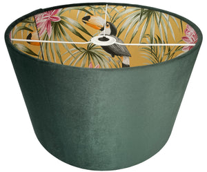 dark green tropical light shade