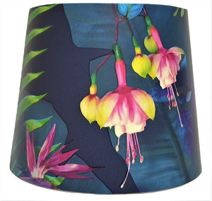 tropical floral table light shade