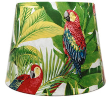 Load image into Gallery viewer, tropical parrot lampshade