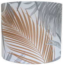 Load image into Gallery viewer, palm leaf drum lampshade