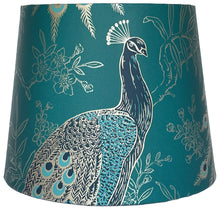 Load image into Gallery viewer, peacock lampshades for table lamps