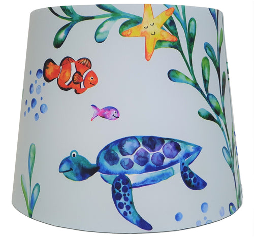 sea creatures lampshade