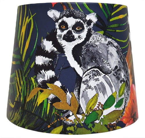 Blue Lemur Table Lamp Shade