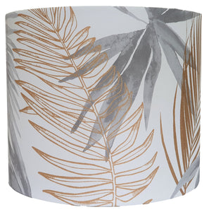 palm leaf drum light shade