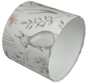 Girls woodland animals lampshade for table lamp