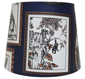 Safari animals table lamp shade