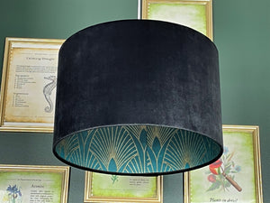art deco design lampshade