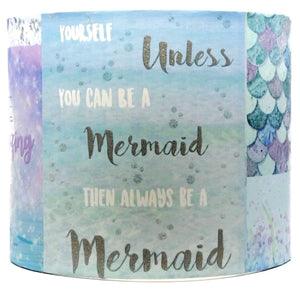 Mermazing mermaid Drum lampshade