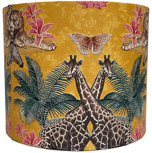 Mustard yellow safari light shade