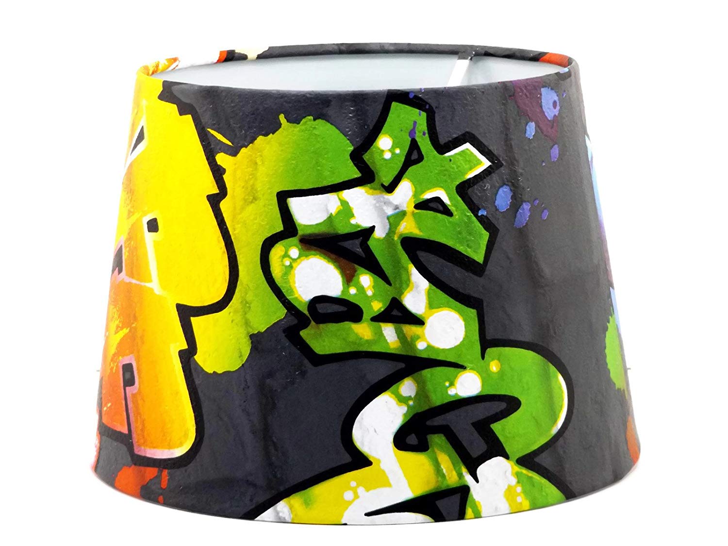 Graffiti lampshade on sale