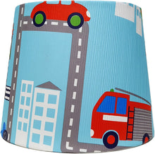 Load image into Gallery viewer, Fire engine lampshade