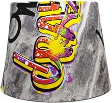 Load image into Gallery viewer, grey graffiti light shade