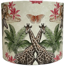 Load image into Gallery viewer, safari animals light shade