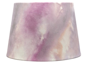 diamond galaxy purple blush lampshade