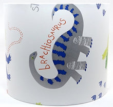 Load image into Gallery viewer, dino doodles drum lamp shade