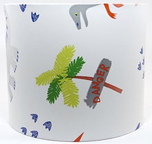 Load image into Gallery viewer, dino doodles drum light shade