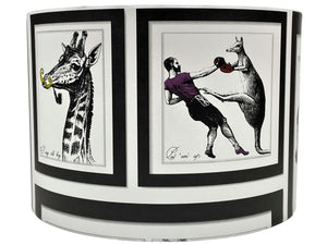 retro animal lampshade