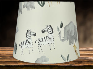 safari lampshade for nursery