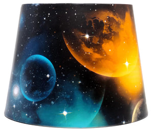 glow in the dark space lampshade