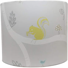 Load image into Gallery viewer, grey woodland animals light shade