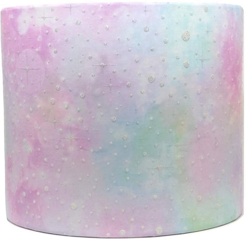 Iridescent Mermaid themed drum lampshade