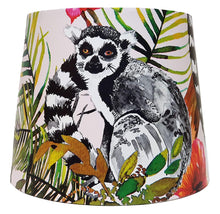 Load image into Gallery viewer, Tropical Lemur lamp shade