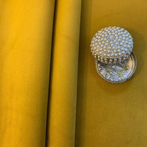 Teal Velvet Safari Animal Lampshade Ceiling Light Shade Mustard Yellow Inner