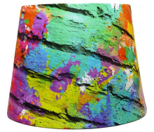 Load image into Gallery viewer, multicoloured brick wall light shade