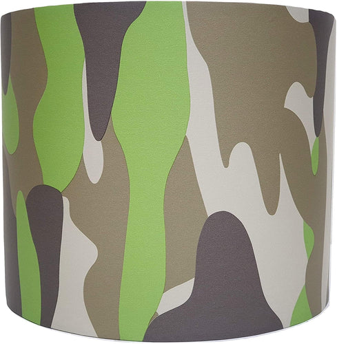 camo lampshade