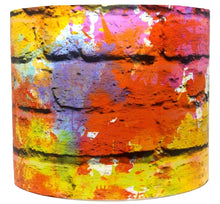 Load image into Gallery viewer, multicoloured brick wall lampshade