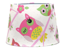 Load image into Gallery viewer, pink owl lampshade