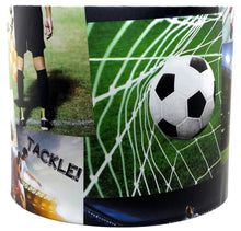 Load image into Gallery viewer, Football drum lampshade